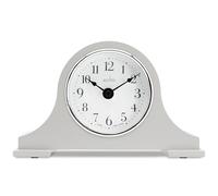Acctim 36962 Napoleon Quartz Battery Mantle Mantel Clock in Earl Grey with Full Figure Arabic Numbers 'Harston'