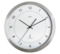 Acctim 74277 Kaava Radio Controlled Metal Case Wall Clock, 12 Inch
