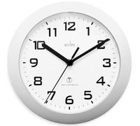 Acctim 74367 Peron Radio Controlled Wall Clock, Silver, 23 cm l x 23 cm w