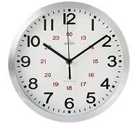 Acctim 74457 Century Radio Controlled Wall Clock, Aluminium