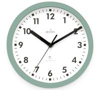 Acctim 74665 Nardo 20cm Radio Controlled Green Wall Clock