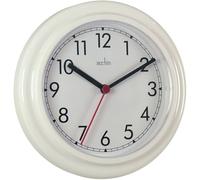 Bentima 21242 23 cm Stratford Wall Clock, White