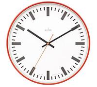 Acctim Analog Clock Red 30 x 30 x 3.8 x 30 cm