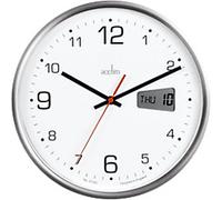 Acctim Analog Clock White 26.7 x 26.7 x 4.4 x 26.7 cm