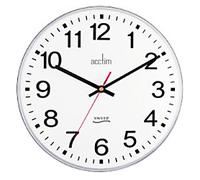 Acctim Analog Clock White 30 x 30 x 4.5 x 30 cm