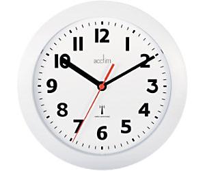 Acctim Analog Wall Clock 74312 23 x 3.2cm White