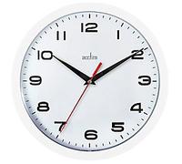 Acctim Analogue Clock White 24.5 x 24.5 x 3.4 x 24.5 cm