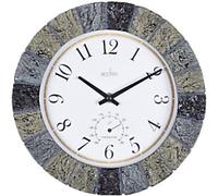 Acctim Analogue Wall Clock Slate Grey 26.1 x 26.1 x 4.9 x 26.1 cm
