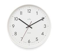 Acctim Aster Non-Ticking Sweep Sleek Wall Clock (White)