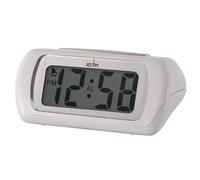 Acctim Auric Alarm Clock White