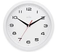 Acctim Aylesbury Kitchen Wall Clock Quartz White 25cm 92/301