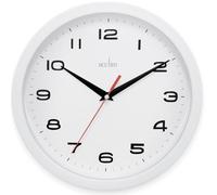 Acctim Analog Clock White 24.5 x 24.5 x 3.4 x 24.5 cm