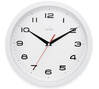 Acctim Aylesbury Kitchen Wall Clock Quartz White 25cm 92/301