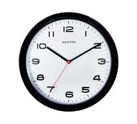 Acctim Aylesbury Office Wall clock 245mm Diameter choice of colour FREE P&P
