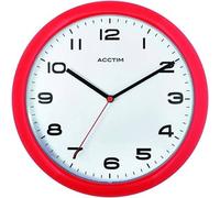 Acctim Aylesbury Wall Clock RED 25.5cm