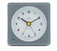 Acctim Barber Analogue Alarm Clock Smartlite® Crescendo Easy Set Alarm Pigeon Grey