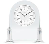 Acctim Mantel Clock Bewdley 36427 Silver 17.3 x 15.7 cm