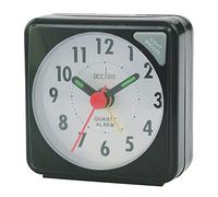 Acctim Black Ingot Travel Alarm With Light