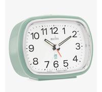 Acctim Camille Sage White Dial Alarm Clock 15465