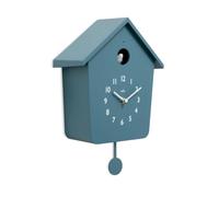 Acctim Casper Modern Cuckoo Clock with Pendulum & Light Up Bird Lagoon | Modern feature rich cuckoo clock, ideal contemporary wall clock for your kitchen, living room or home office.