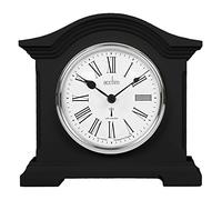 Acctim Chestfield Radio Controlled Mantel Clock Black