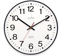 Acctim Wall Clock 22233 Clarkenwell - Silent Non-Ticking - Black 30.5 cm