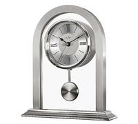 Acctim 'Colney' Mantel Clock Silver