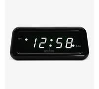 Acctim Cory 0.6 inch LED Display USB-C Smart Connector® Digital Alarm Clock (White LED)