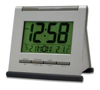Acctim Digital Alarm Clock, One Size, Silver