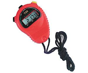 Acctim Digital Stopwatch 5.5 x 2.1 x 8.3cm Red