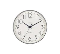 Acctim Earl Sweep Wall Clock Chrome 22567