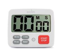 Acctim Easy Timer White Digital Countdown Timer Built in Stand Magnet and Hook