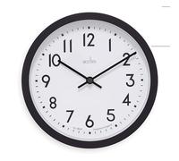 Acctim Elstow 22843 Wall Clock in Soot Black
