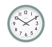 Acctim Elstow Small Office Wall Clock Green 20cm 22845