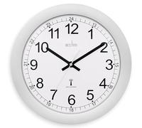 Acctim Analog Wall Clock 74417 30 x 3cm Silver
