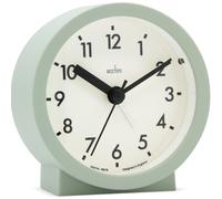 Gaby Small Analogue Contemporary Beside Alarm Clock Acctim Green One Size