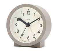 Acctim Gaby Small Analogue Contemporary Beside Alarm Clock Mocha