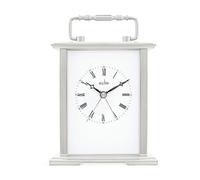 Acctim Gainsborough Mantel Clock Quartz Polished Metal Carriage Clock Energy