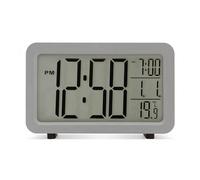 Acctim Harley Superbrite® Modern Digital Alarm Clock (Pigeon Grey)