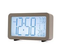 Acctim Harley Superbrite® Modern Digital Alarm Clock (Pigeon Grey)