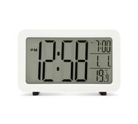 Acctim Harley Superbrite® Modern Digital Alarm Clock - White