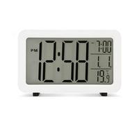 Acctim Harley White Digital Alarm Clock
