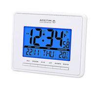 Acctim 'Infinity' Digital Multi Function Display Clock Blue
