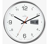 Acctim Kalendar Digital Date White Classic Clock 22367