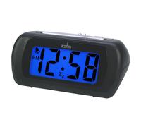 Acctim Auric LCD Clock Black