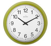 Acctim Lorene Traditional Black, Lime Green & White Quartz Clock
