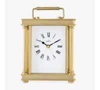 Acctim Marlow Gold Done White Dial Carriage Clock 37048