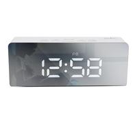 Acctim Medina Digital Alarm Clock, White