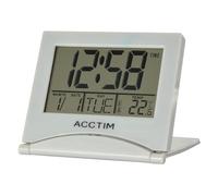 Acctim Mini Flip II Travel LCD Alarm Clock