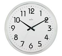 Acctim Orion Sweeper Wall Clock Silver case, 32cm Diameter